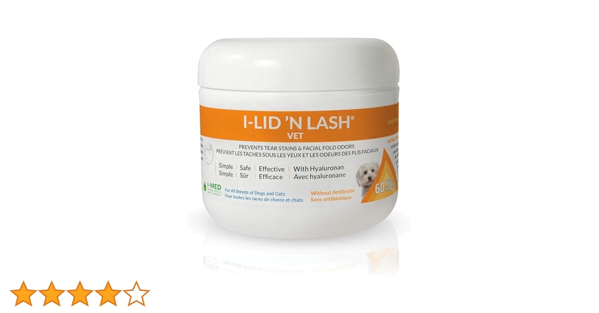 Amazon.co.jp: I-Lid'n Lash Hygiene Vet Wipes, 60 Count by I